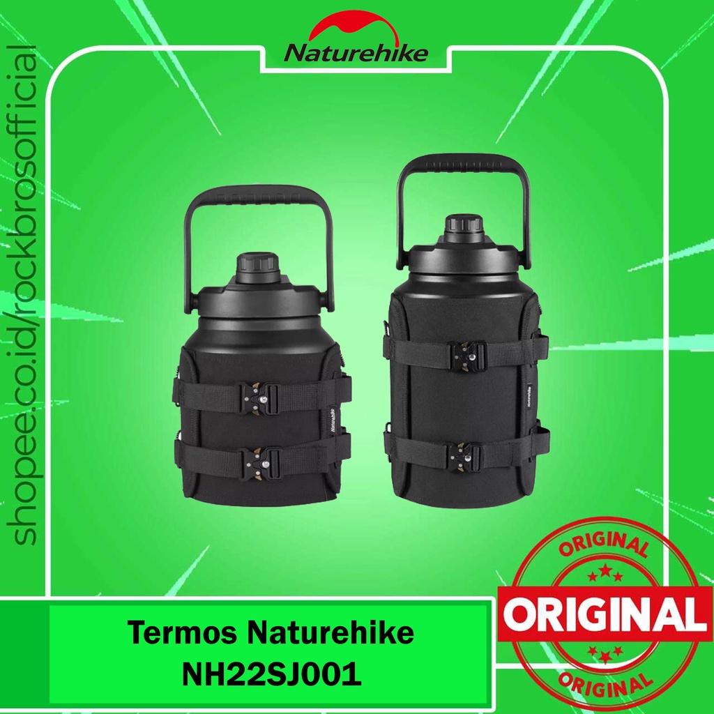 Termos Naturehike NH22SJ001 Tempat Botol Minum Anti Bocor Thermos Double Layer Tumbler Stainless Cam