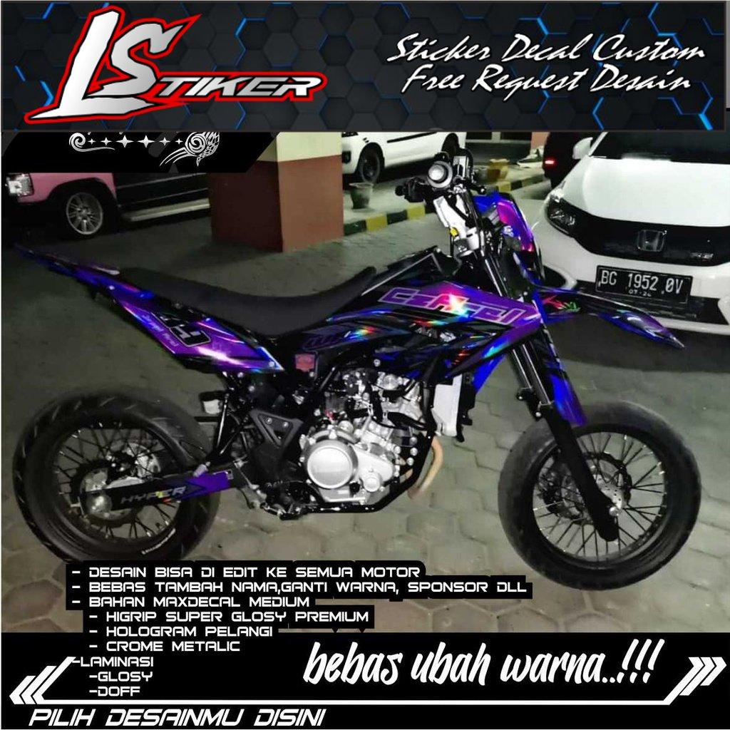 0351 decal wr 155 full hologram pelangi