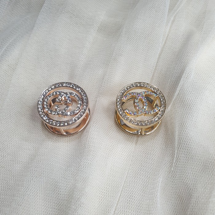 Ring hijab bros cincin kerudung mewah swarovski