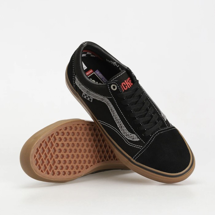 Vans skate old skool x hockey black snake (Resmi PT NAVYA)