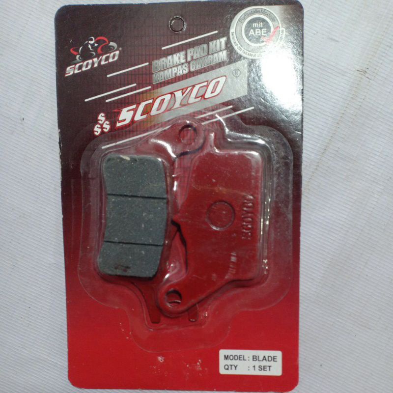 DISPAD KAMPAS REM DEPAN BLADE, REVO, SUPRA, INJEKSI SCOYCOl erdoganmotor_45