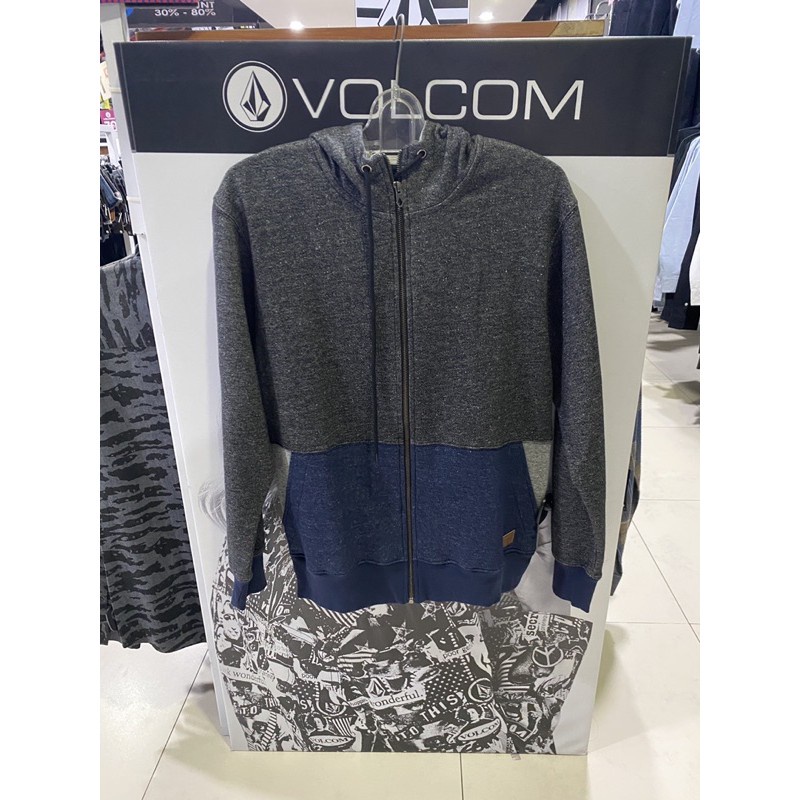 Jaket Volcom MFL Zipper Black Navy Original