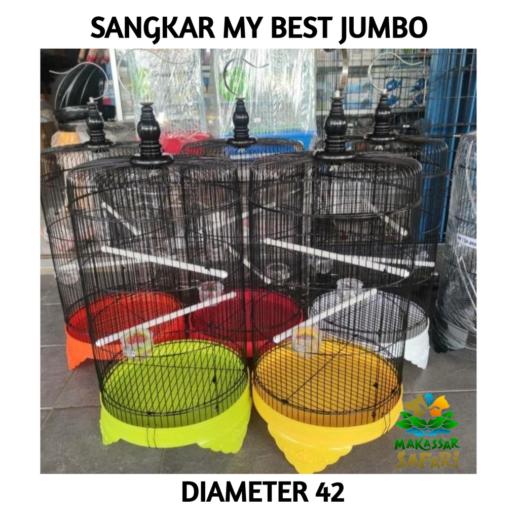 Sangkar Kandang Burung Besi My Best D42 D 42 cm Burung Lovebird Kenari