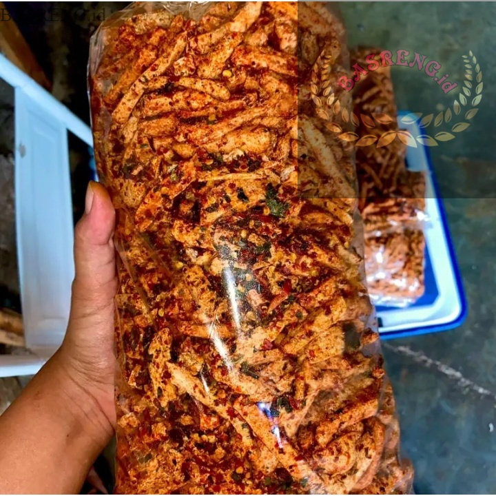 

( BASRENG.id ) basreng sultan 1kg viral tiktok pedas daun jeruk cabe asli Bumbu melimpah