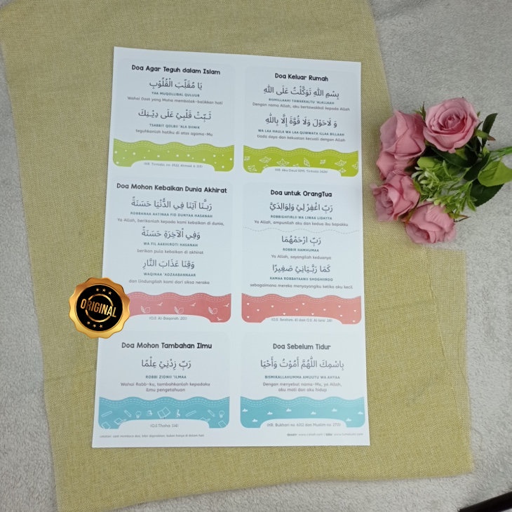 Poster Doa-Doa Harian