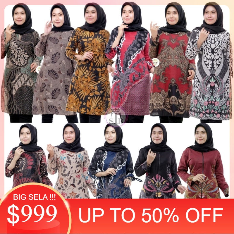 Promo A.B % Terlårîs SeruT geneS JeliTĀ TuniC nĀVBOr YelBOr wHiTBOr CreĀMBOr Tunik BĀTik MODern HrB0