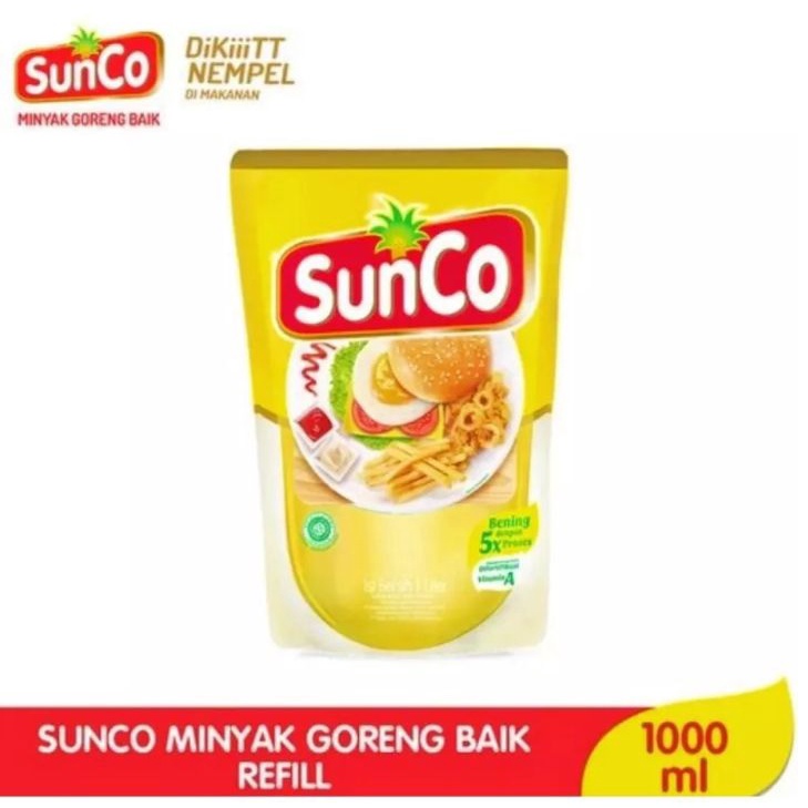 

Sunco Minyak Goreng Refill 1L / Pouch 1000ml