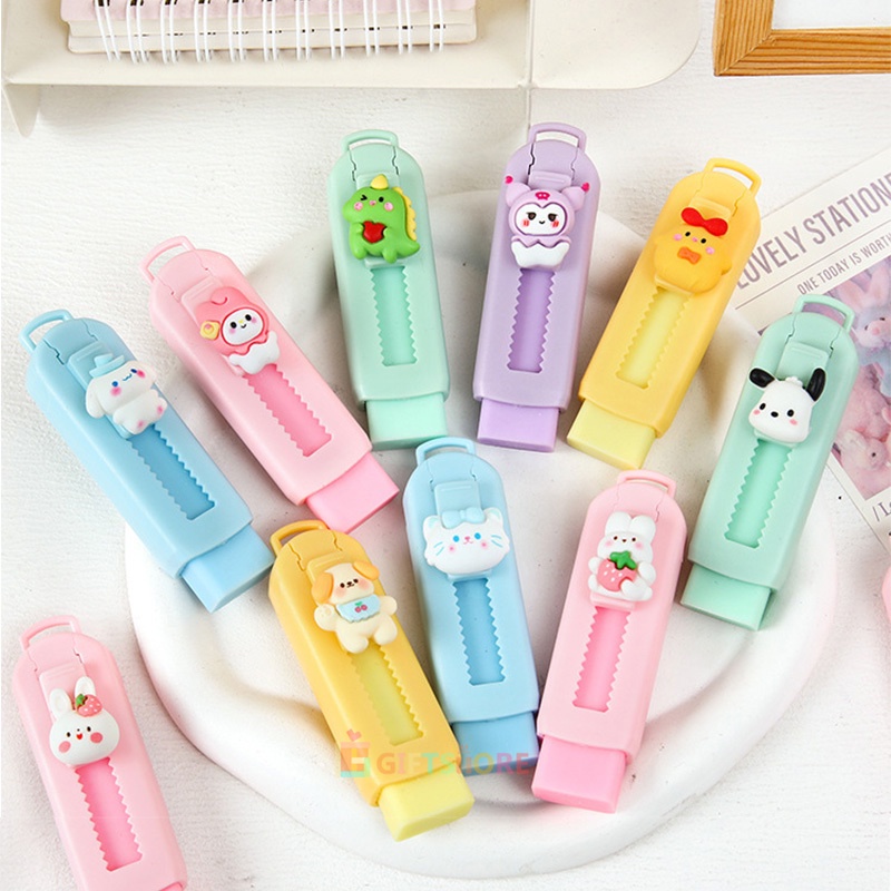 

Sanrio Sliding Eraser/Kartun Penghapus Mekanik/Lucu Hapusan Mekanik Warna Lucu Tidak Meninggalkan Serpihan 4B