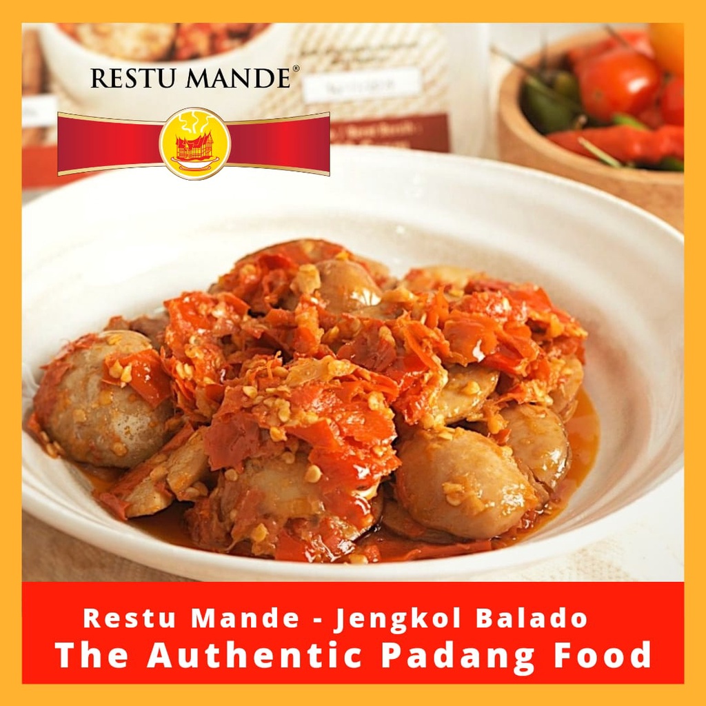 

Jengkol Balado Restu Mande 300 gram