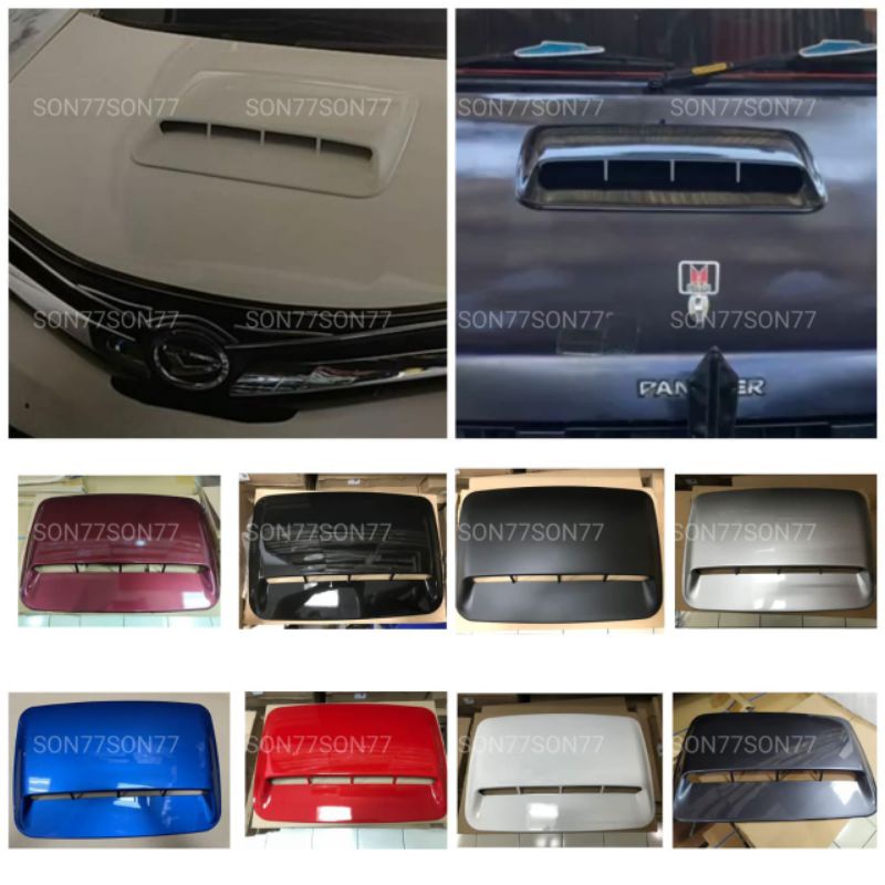 Air flow scoop kap mesin Mobil universal rush avanza Calya Sigra Brv Mobilio fortuner hilux innova a