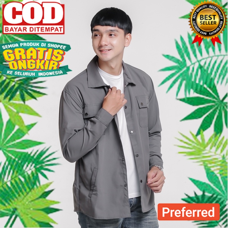 Trucker Semi Parka - Kemeja Trucker Pria Casual// ANAK DEWASA REMAJA JAKET EKREN JAKET MURAH JAKET P