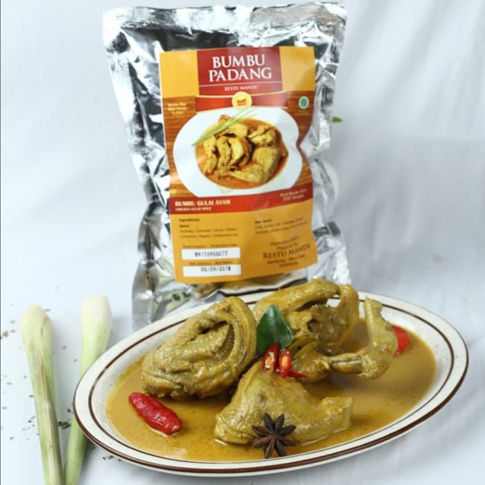 

Bumbu Gulai Ayam Restu Mande 500 Gram