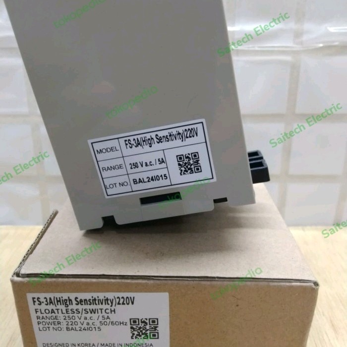 Floatless Level Switch Hanyoung - FS-3A FS-3 FS 3A Water Control FS3A - FS3A SAJA