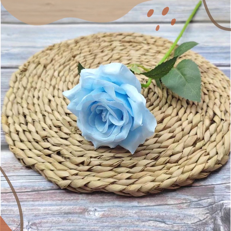 BUNGA MAWAR MEKAR SINGLE PERTANGKAI AF045