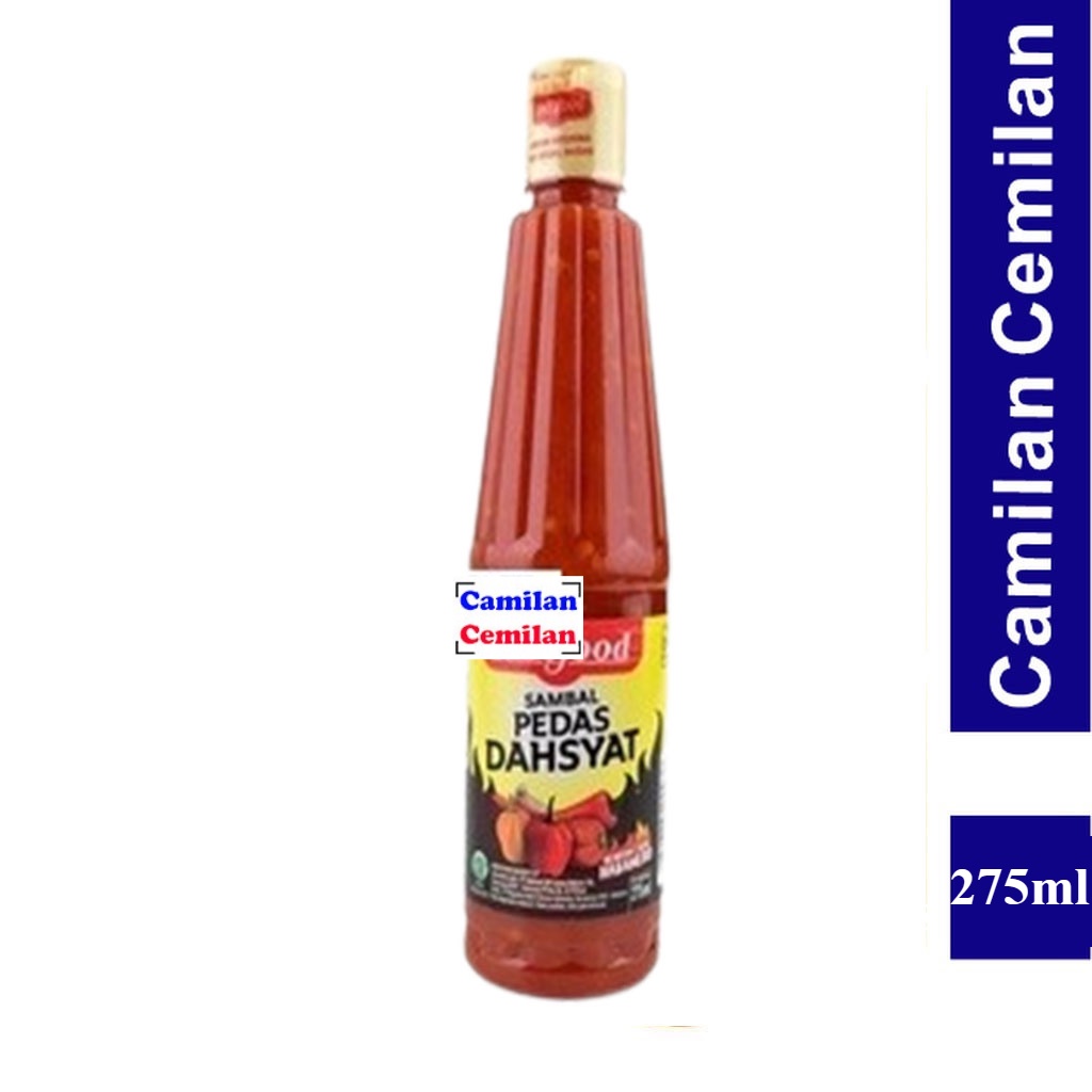 

Sambal Indofood Pedas Dahsyat / Indofood Saus Habaero 275 ml