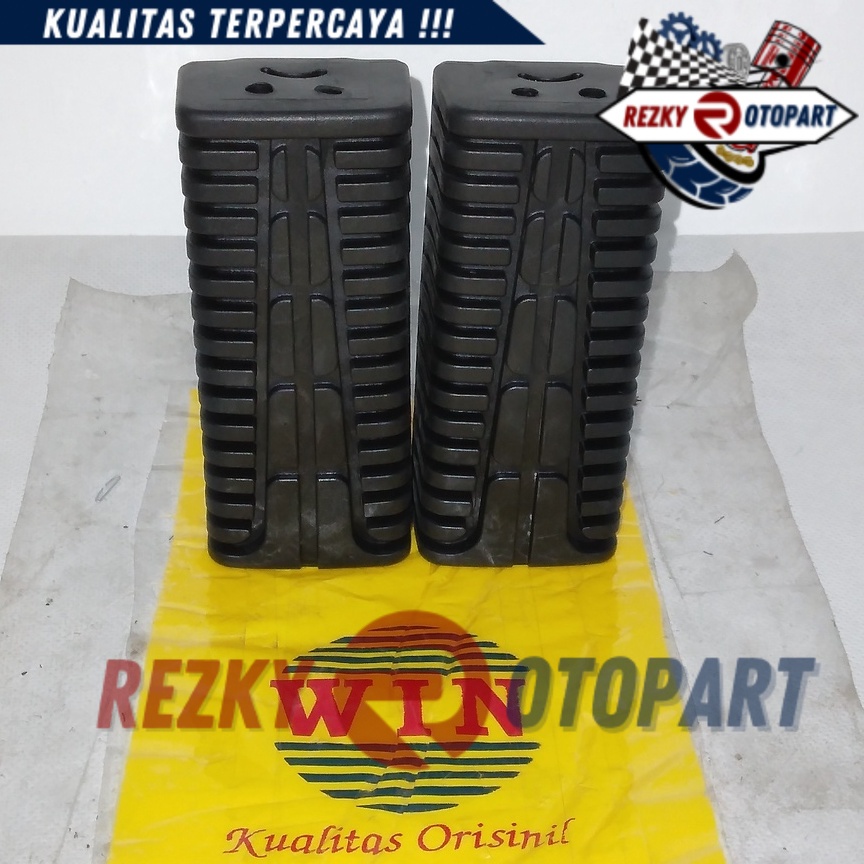 Karet Barstep Depan Jupiter Z MX Vega R ZR 115 Force FI Crypton WIN | injekan / pijakan kaki motor y