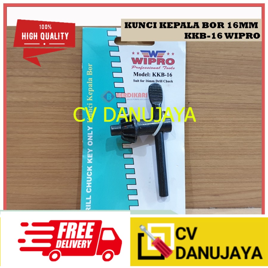 Kunci kepala bor 16mm WIPRO