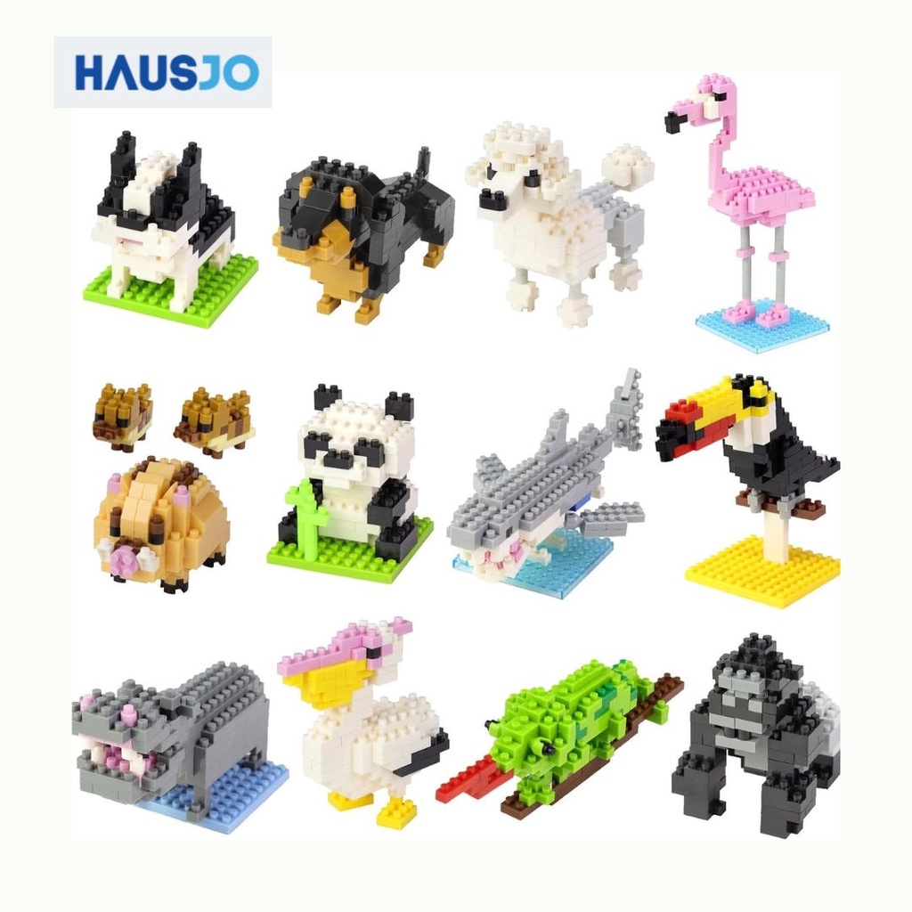 Jike Petit Block Mini Building Block Animal Series