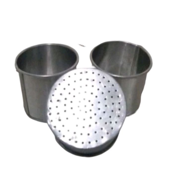 Saringan bubur bayi aluminium