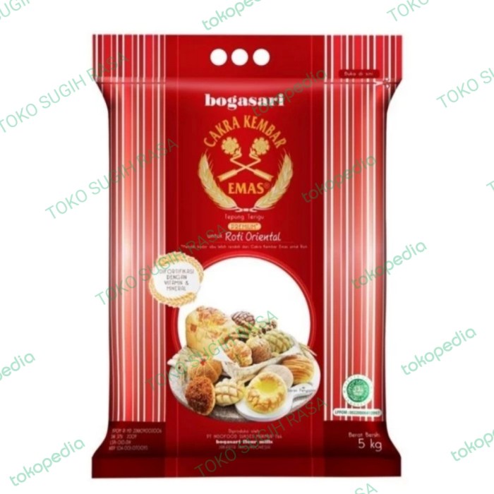 

[Big Sale] cakra kembar emas oriental 5 kg