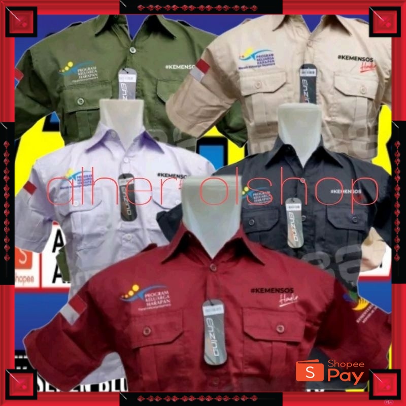 12.12 SERAGAM SALE / BIG SIZE kemeja PKH lengan pendek baju PKH seragam PKH pdh PKH baju kerja PKH k