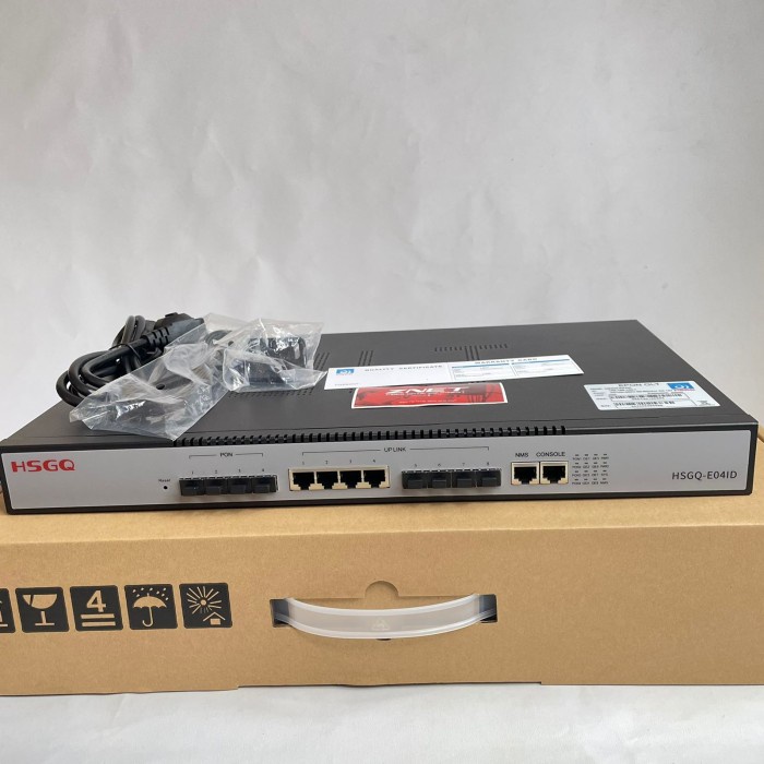 MURAH EPON OLT 4 PORT HSGQ DENGAN SFP PX20+++ - EO4ID, TANPA SFP