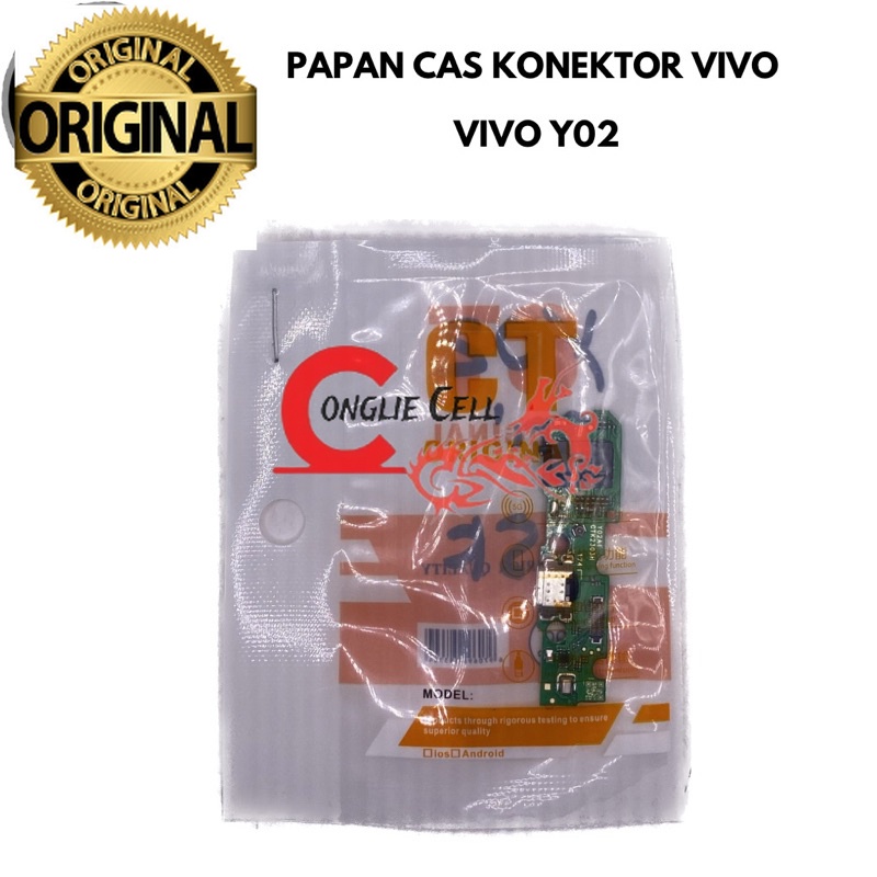 PAPAN CAS KONEKTOR VIVO Y02 ORIGINAL