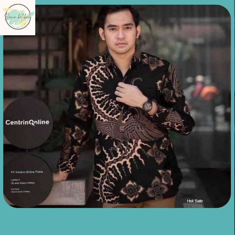 BAJU BATIK PRIA 2023 / BAJU BATIK PRIA ABADI BATIK KEMEJA BATIK PRIA LENGAN PANJANG SIZE M L XL XXL