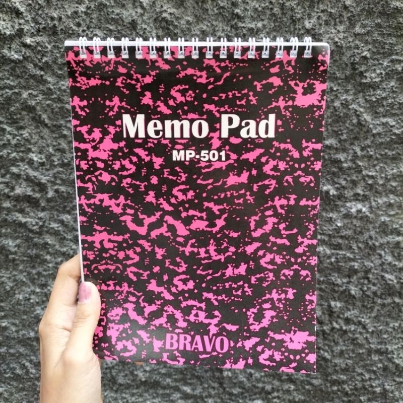 

Memo Pad Ring bergaris A5 MP501