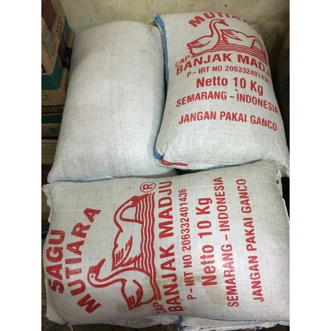 

Sagu Mutiara Banjak Pacar Cina Banjak Madju Repack 500 gram