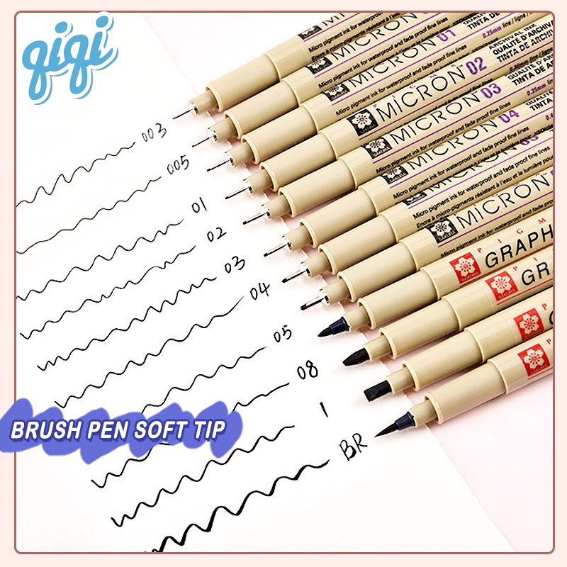 

Brush Pen Soft Tip - Art Markers Hard Tip - Qiqi Treasure