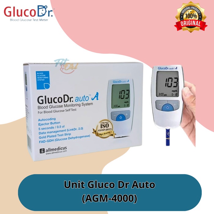 Gluco Dr Auto isi 50 test strip / Strip gluco Dr auto AGM4000 Code 71 - STRIP GlucoAUTO