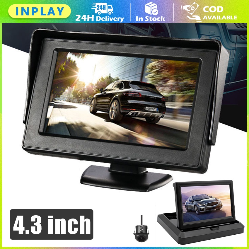 LCD Monitor Kamera Mobil / Car Rearview LCD Monitor / Monitor LCD Parkir Mobil / Layar Kamera Parkir