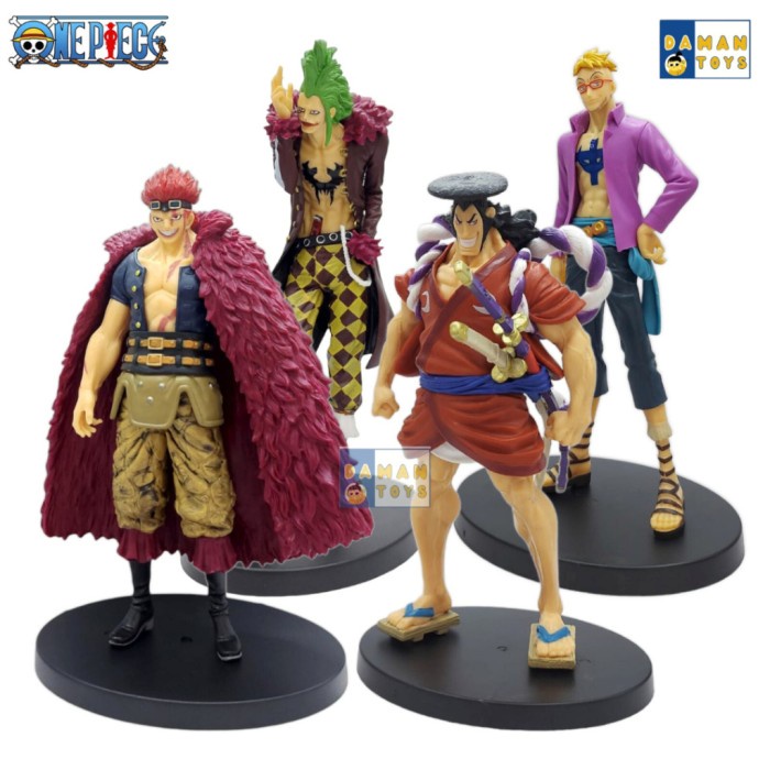 MURAH-  Action Figure Dxf Eustass Kid One Piece Kozuki Oden Bartolomeo Macro - Dxf Kozuki Oden- 1.2.