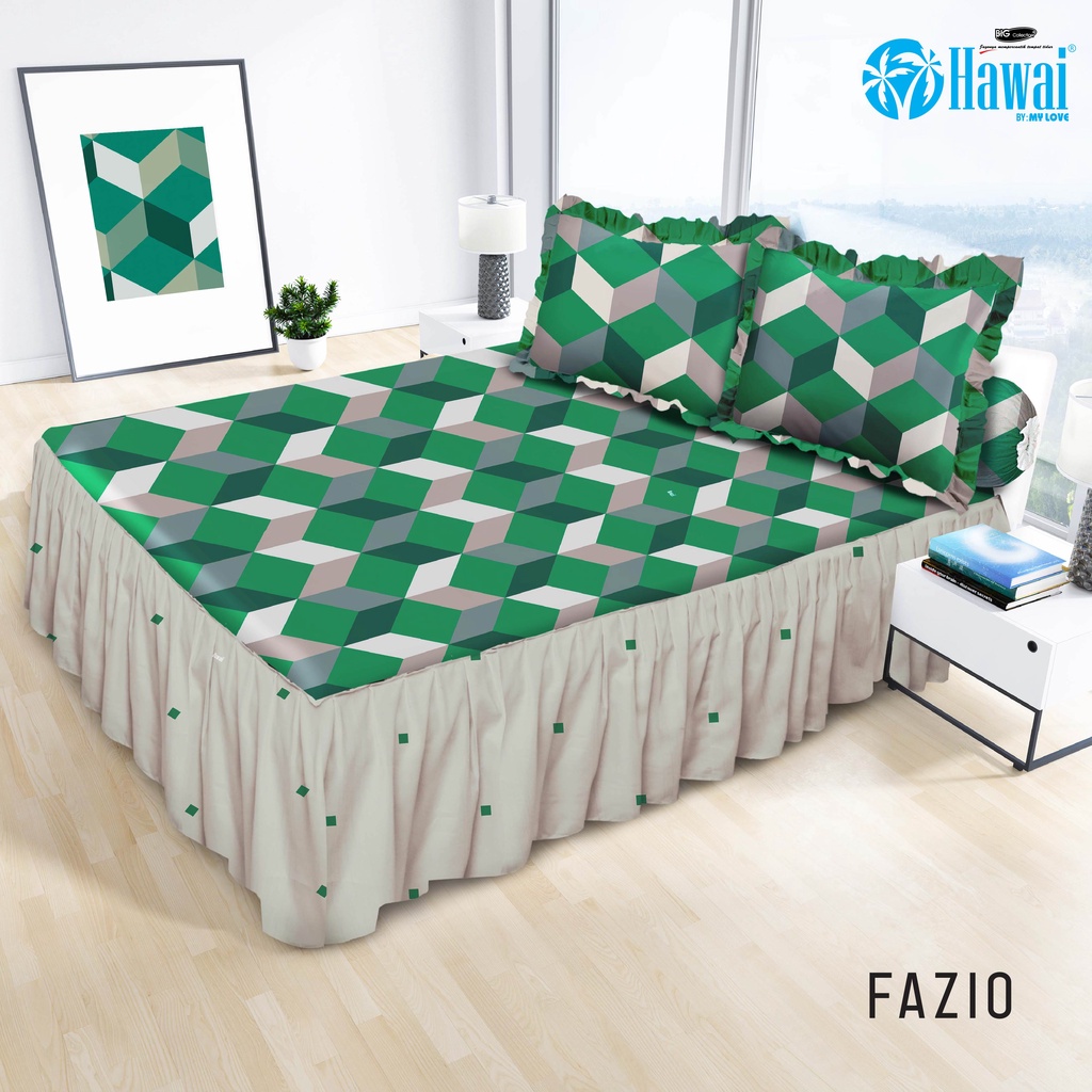 HAWAII Sprei King Rumbai 180x200 Fazio