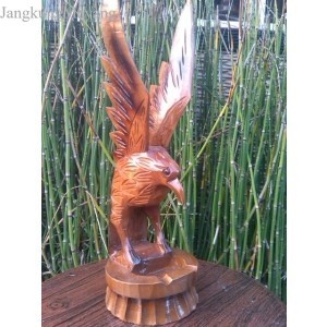 

Asbak Rokok Kayu Jati Unik Ukir Motif Garuda murah