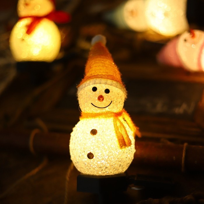 

Lampu Hiasan LED Lampu Snowman Waterproof Outdoor Natal Xmas Christmas - Orange