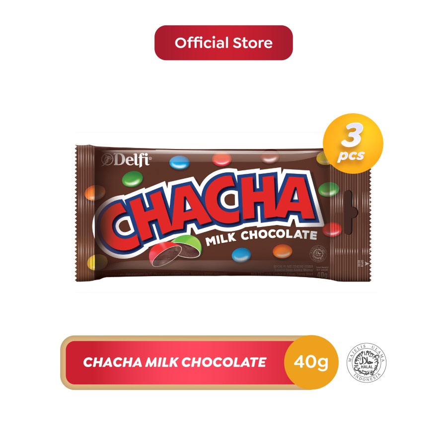 

Chacha Milk Chocolate 40 g x 3 pcs