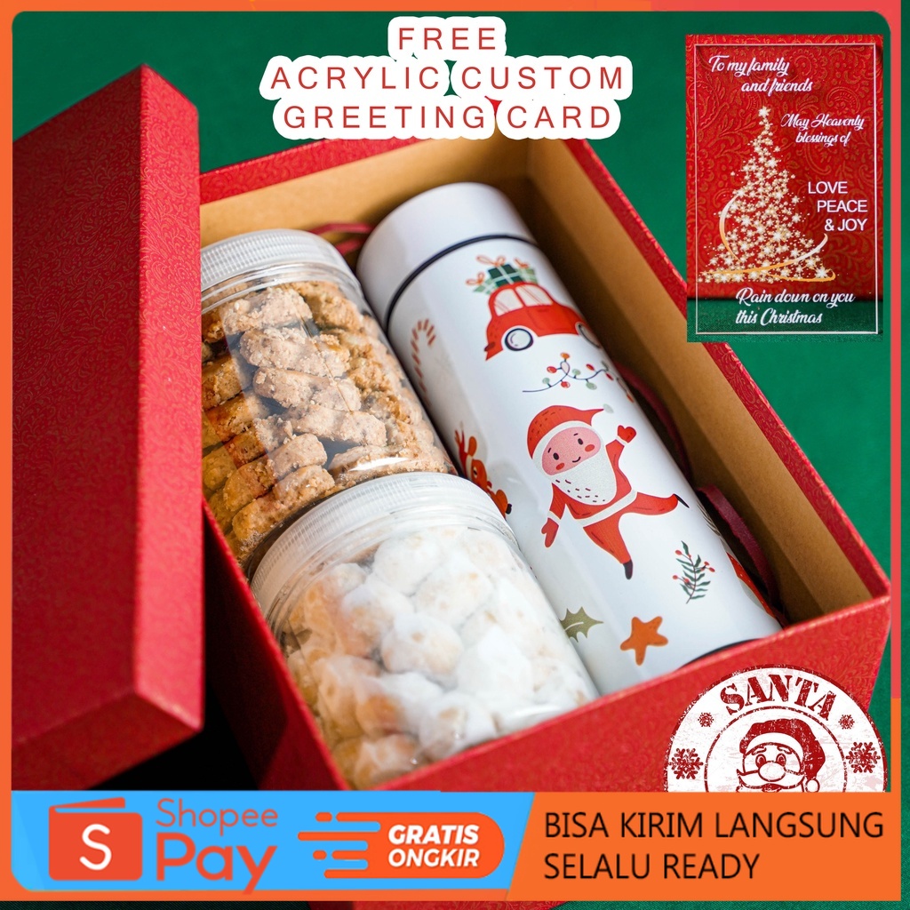 

Diskon Natal Sakou Christmas Hampers Gift Hamper Natal Parsel Tahun Baru Parcel Kado Kue Kering | Promo 12.12