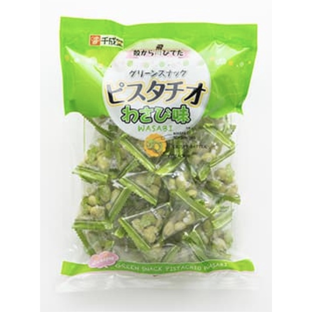 

SENNARIDO GREEN PISTACHIO 90 GRAM |SNACK KACANG JEPANG - WASABI