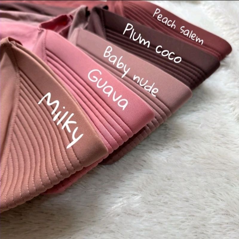 Hijab Sporty Ped Tebal | Hijab Instan | Hijab Olahraga | Hijab Ped Tebal | Hijab Instan Jersy Premiu