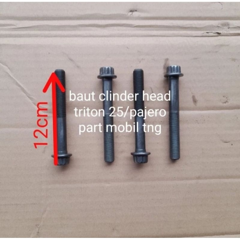 Baut Bold Cylinder Head Deksel  Mitsubishi Pajero Triton 2.5 2500cc 4D56U