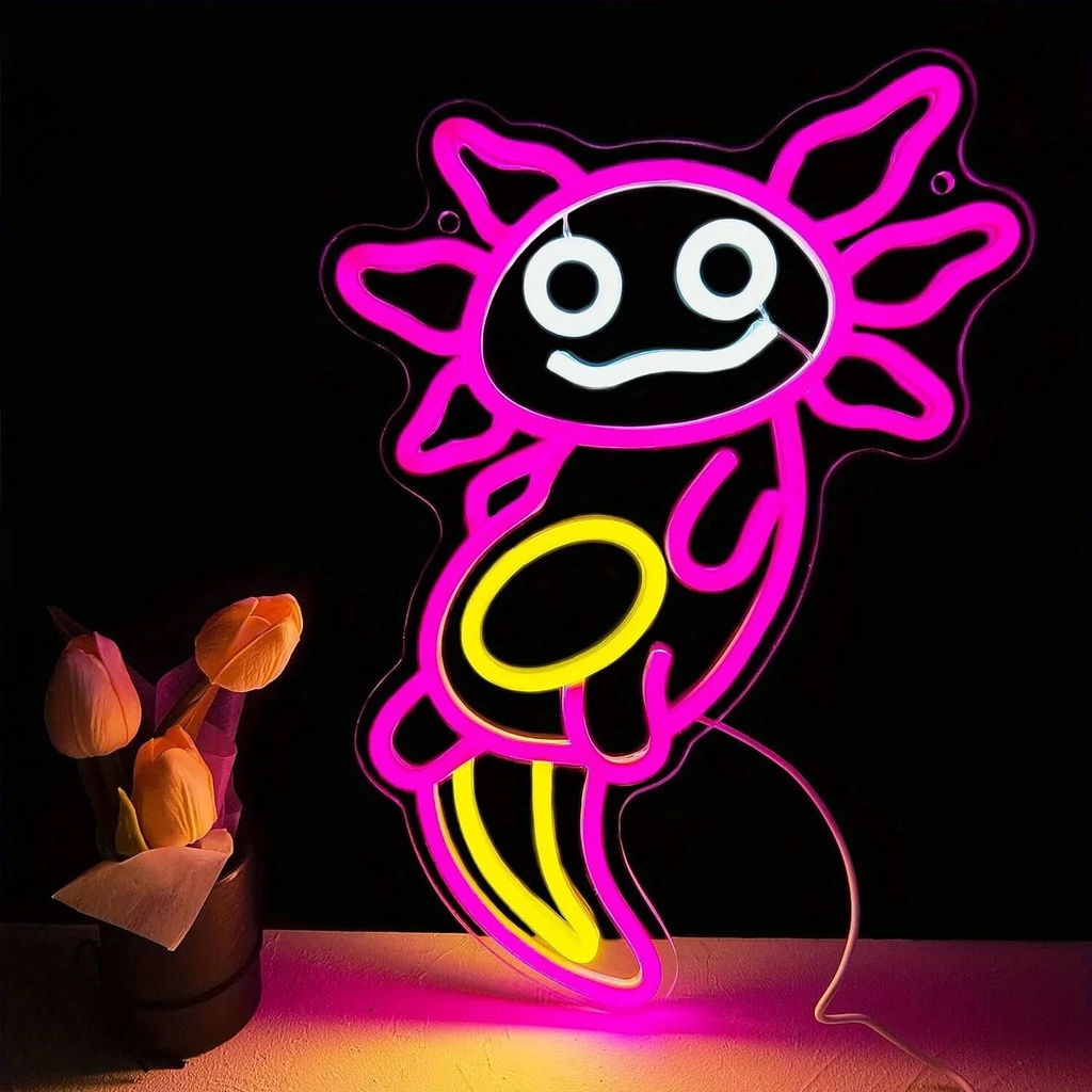 LED Home Decor Neon Sign Neon Bedroom Wall Pink Anime Decoration Bedroom Decoration LED Light Strip 