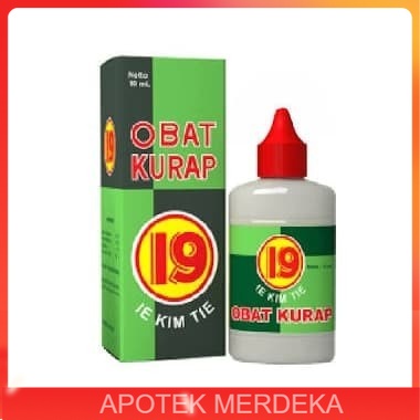 OBAT KURAP CAP 19 / Cap 19 Obat Kurap 10 ml