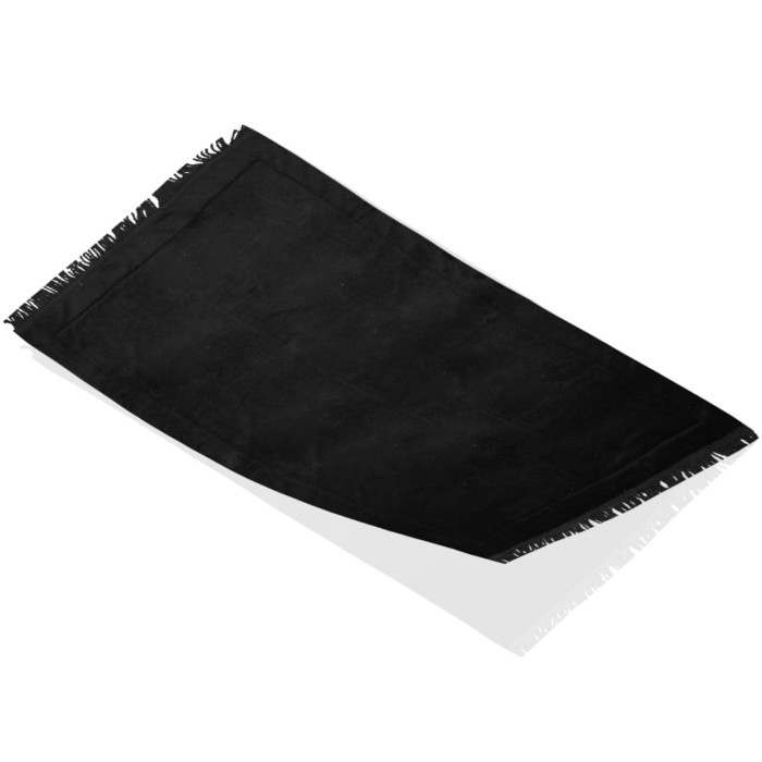 sajadah polos hitam