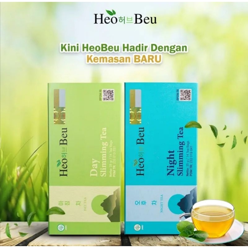 

1 Paket 2 Box Day & Night Heo Beu Slimming Tea Pelangsing Badan Teh Penurun Berat Badan Terbaik