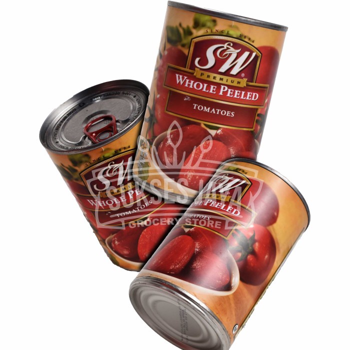 

S&W Whole peeled tomatos 411 Gram