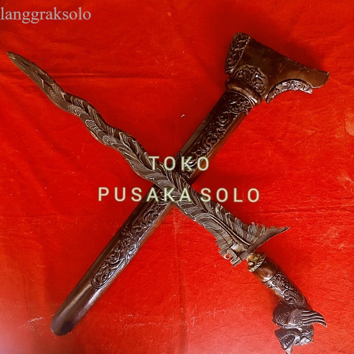 KERIS BALI SEMPONO LUK 9 PAMOR BLARAK SINERET ISTIMEWA antik