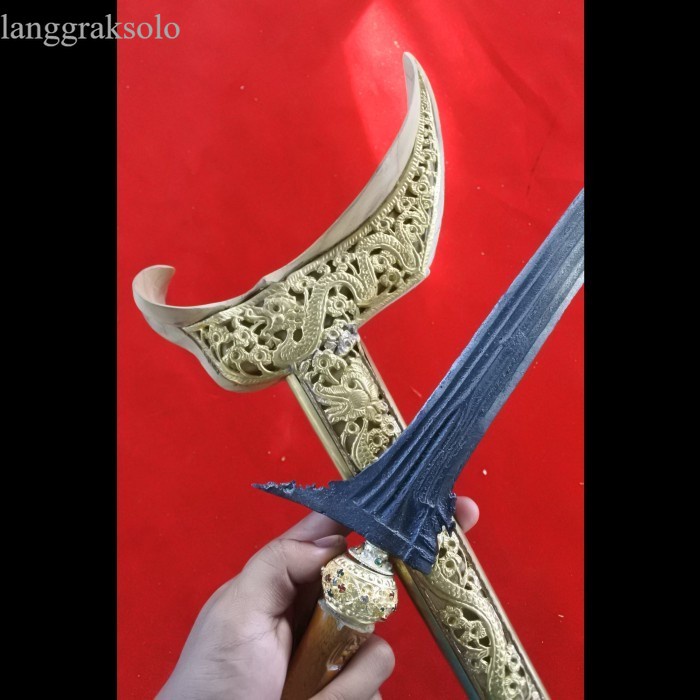 

termurah keris langitan LAR NGANTAP keleng ladrang blok - bilahan saja WKP