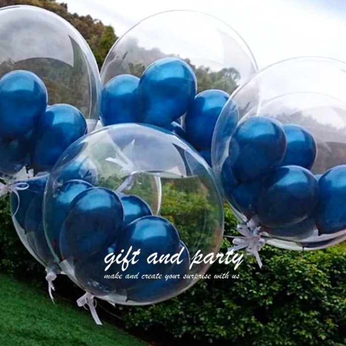 Balon Transparan JUMBO / Balon Transparan PVC Polos / Balon Pvc